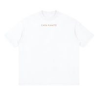 T-shirt streetwear ample à épaules tombantes