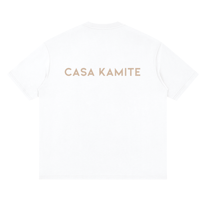 T-shirt ample à épaules tombantes