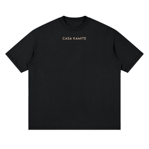 T-shirt streetwear ample à épaules tombantes