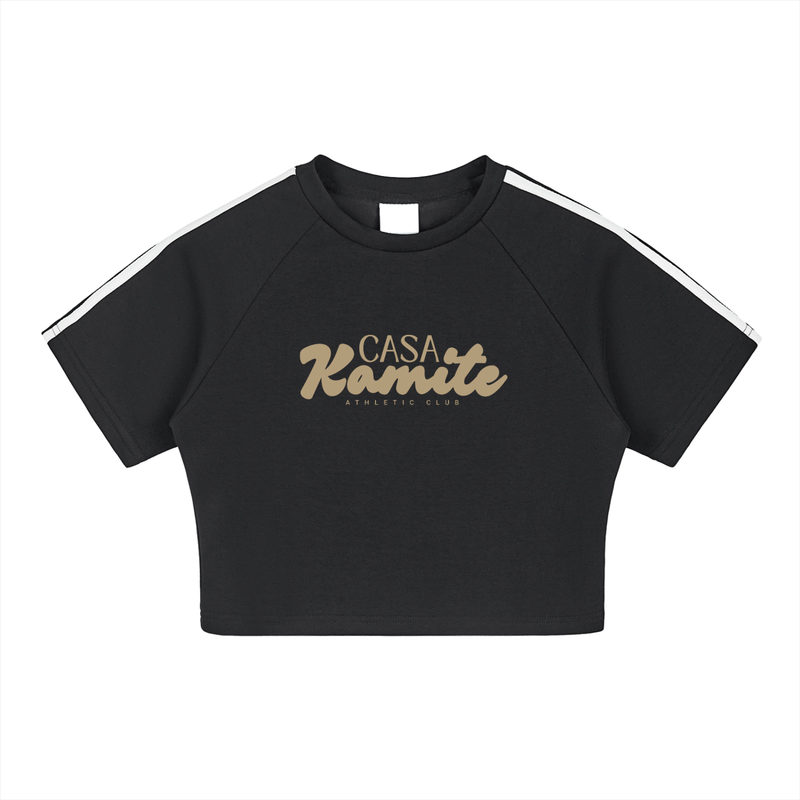 Crop Top noir