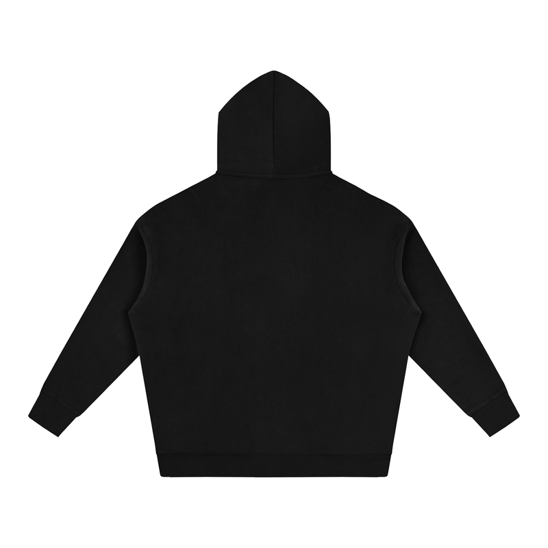 Sweat à capuche oversize en polaire classique