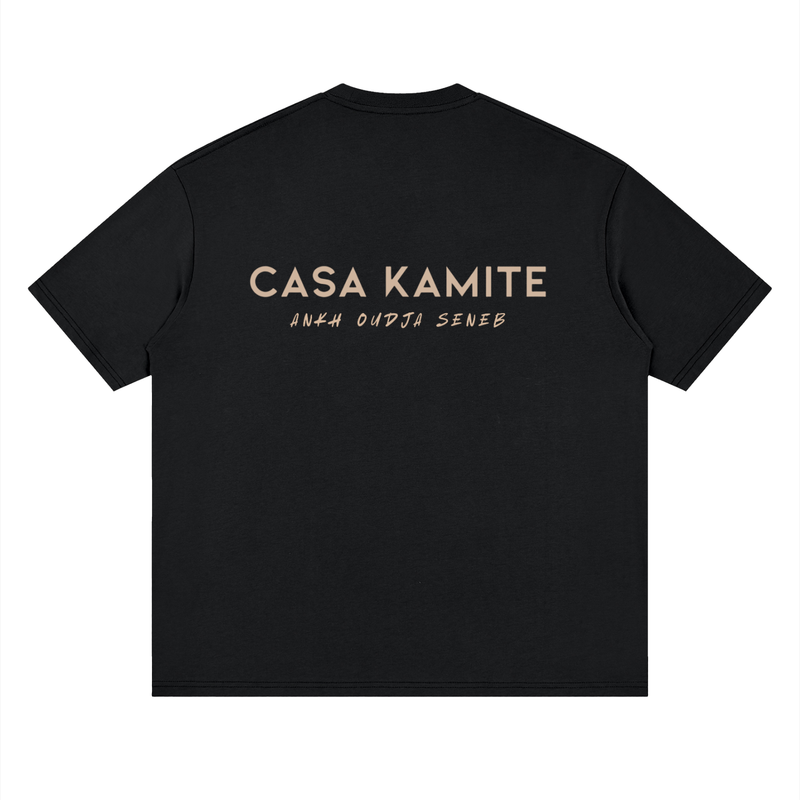 T-shirt ample à épaules tombantes