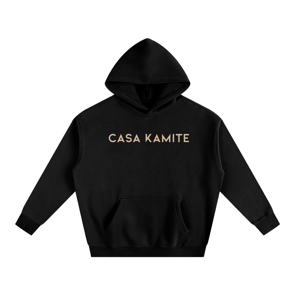 Sweat à capuche oversize en polaire