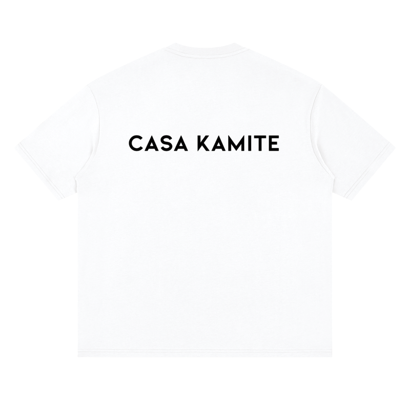 T-shirt ample à épaules tombantes