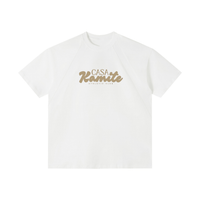 T-shirt unisexe à empiècements ton sur ton, performant