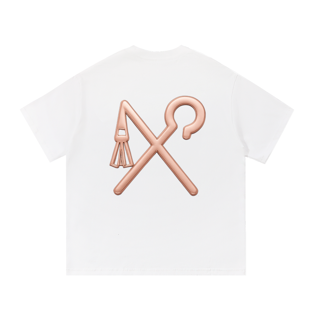 T-shirt Boxy - Culture, Force &
Héritage blanc