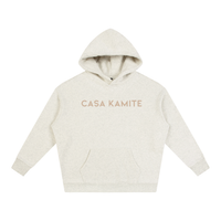 Sweat à capuche oversize en polaire classique
