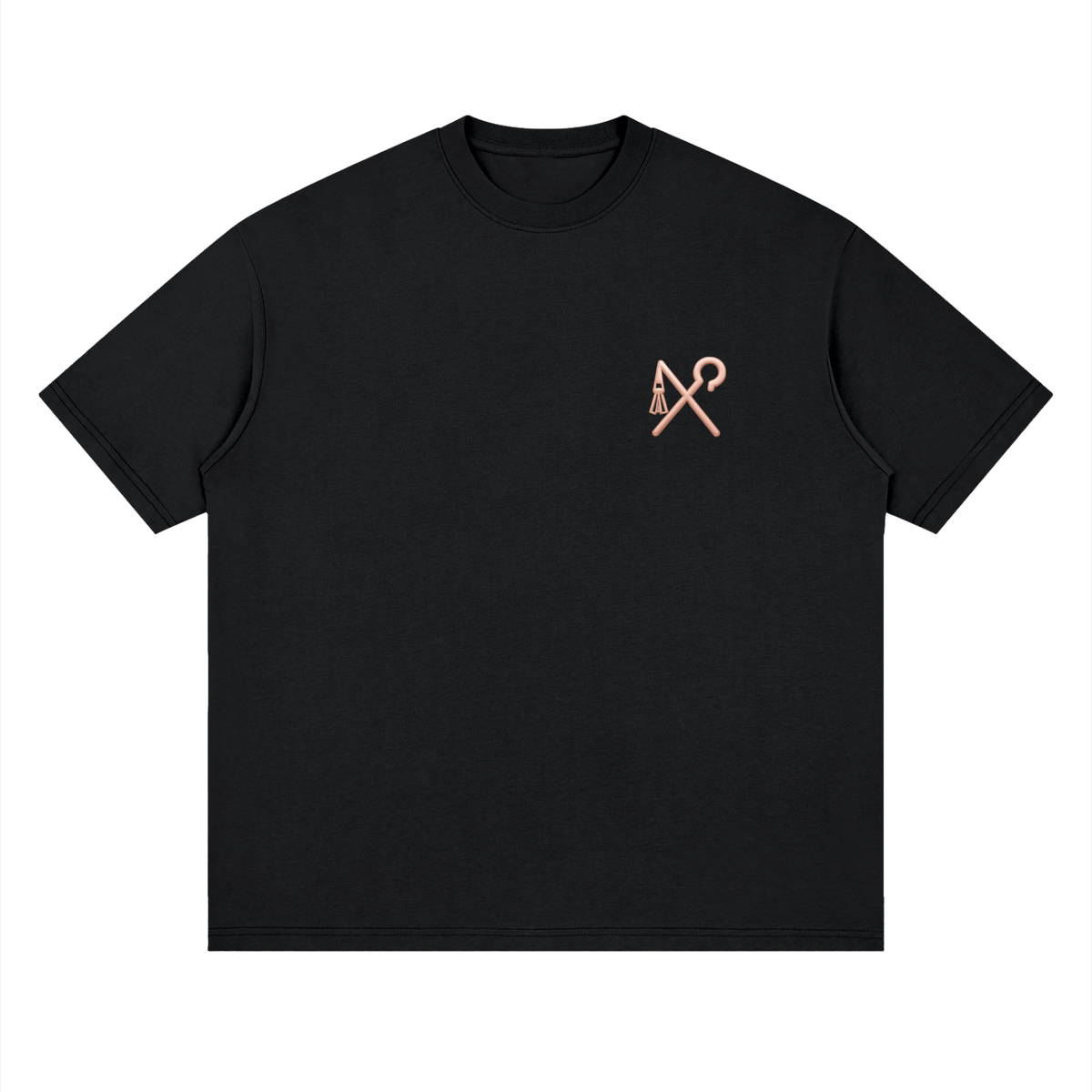 T-shirt ample à épaules tombantes