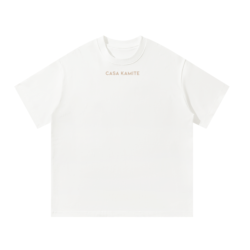 T-shirt unisexe oversize blanc