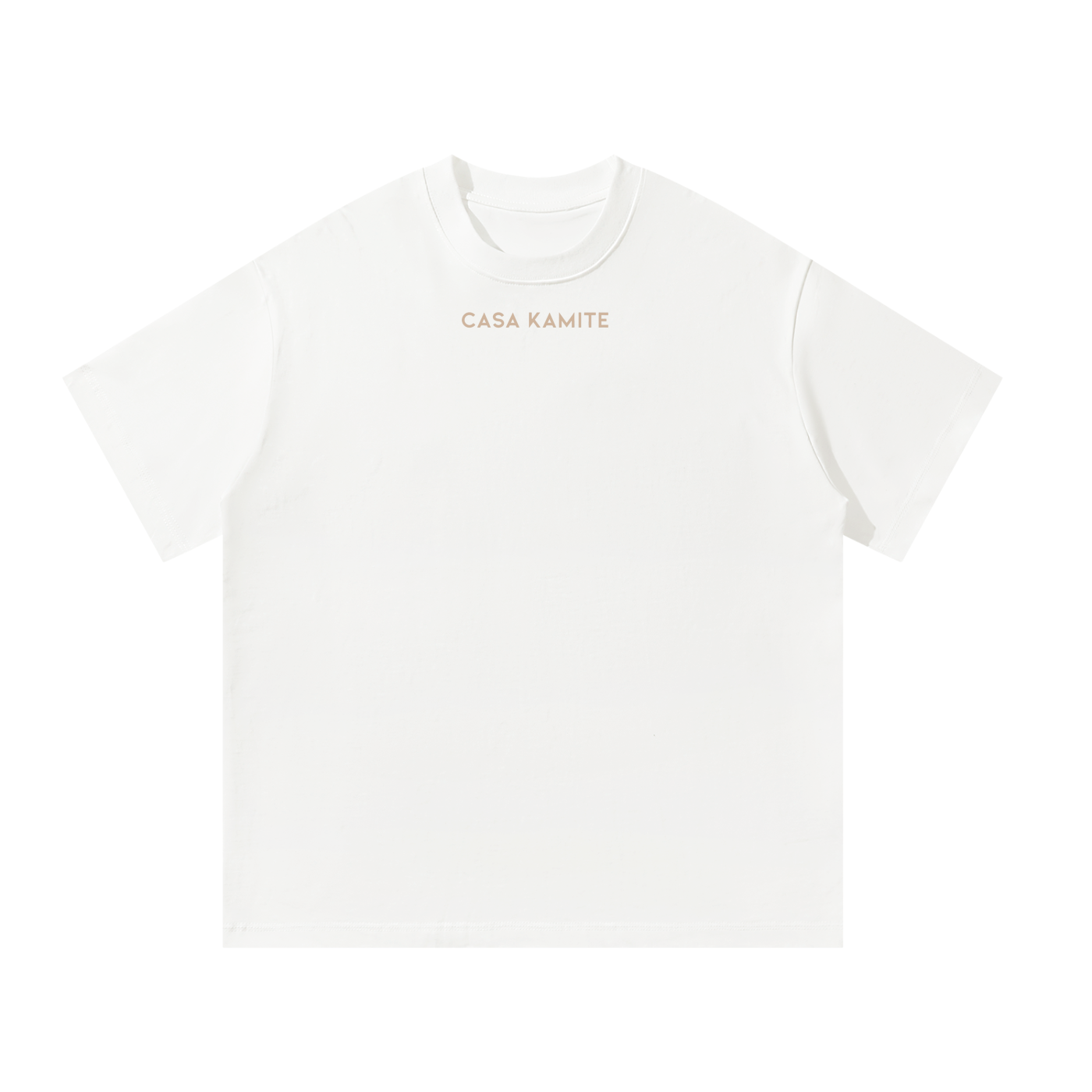 T-shirt unisexe oversize blanc