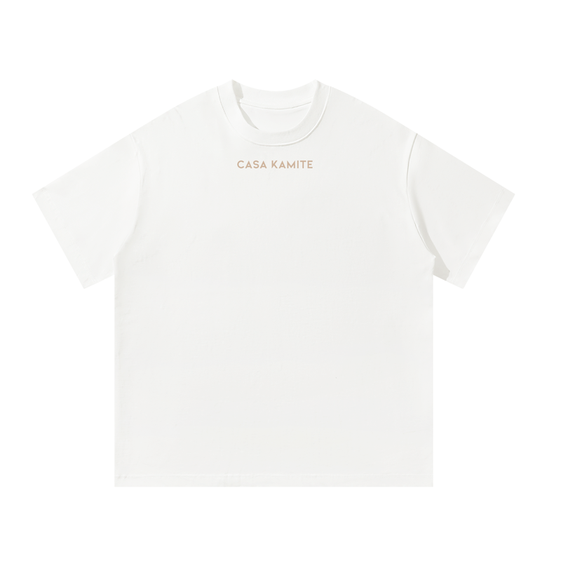 T-shirt unisexe oversize blanc