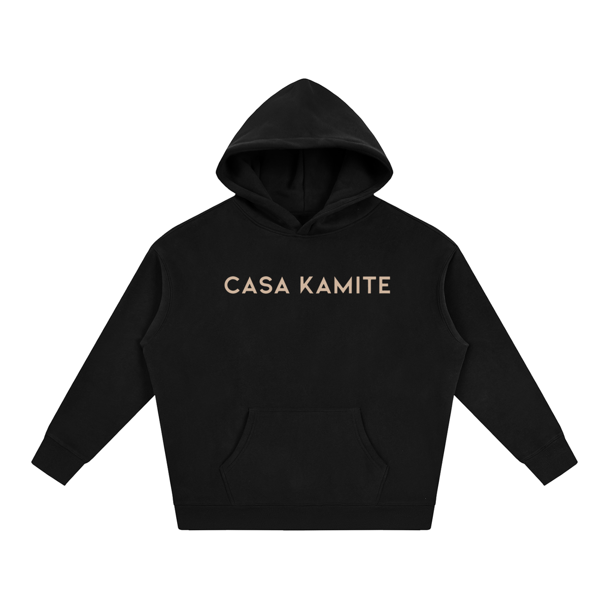 Sweat à capuche oversize en polaire classique
