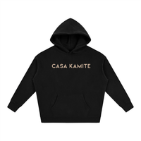 Sweat à capuche oversize en polaire classique