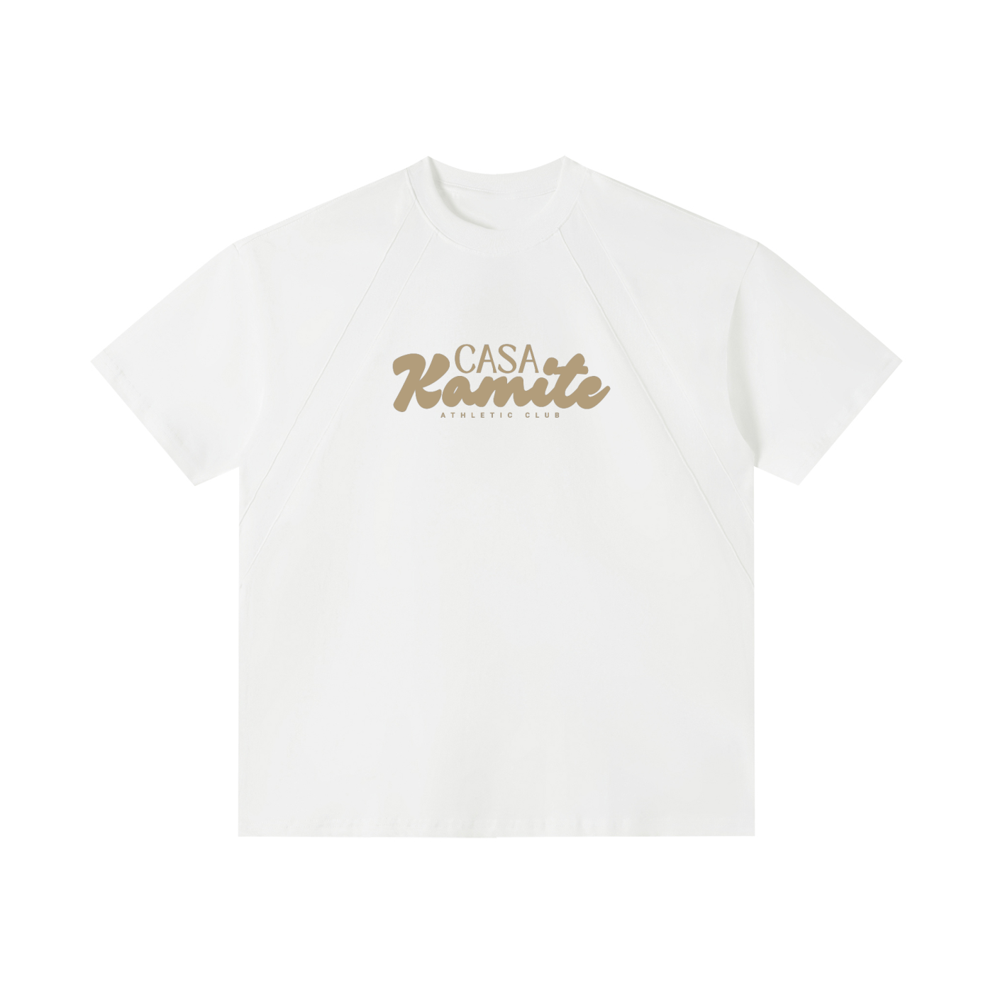 T-shirt de sport unisexe blanc