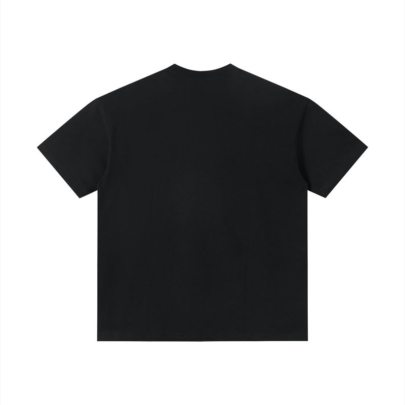 T-shirt unisexe à empiècements ton sur ton, performant