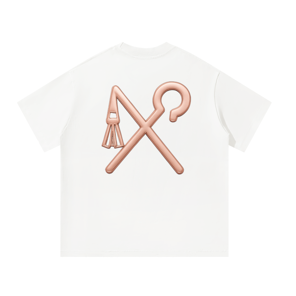 T-shirt unisexe oversize blanc