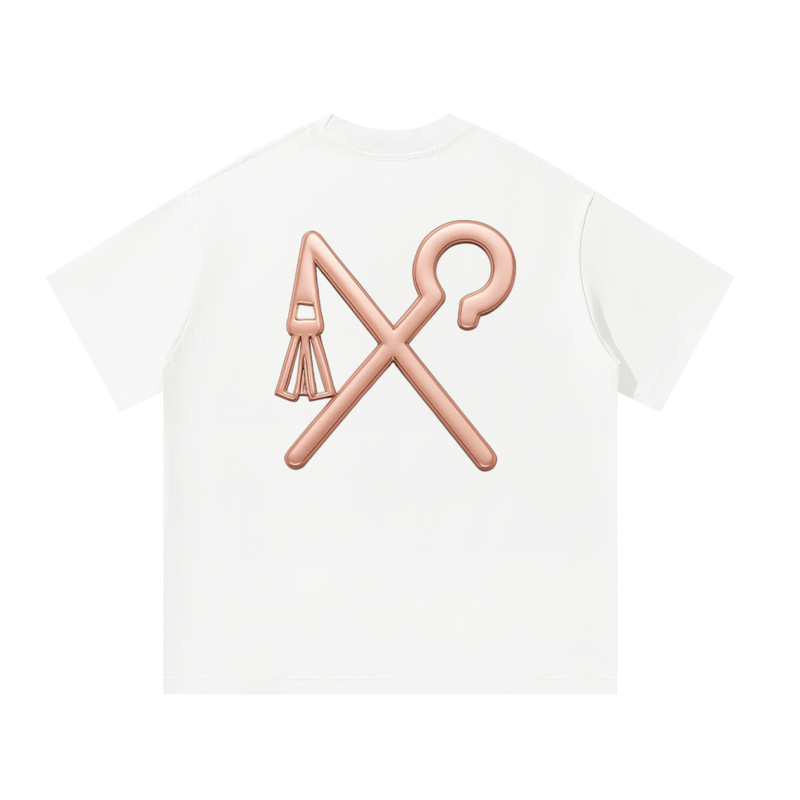 T-shirt unisexe oversize blanc