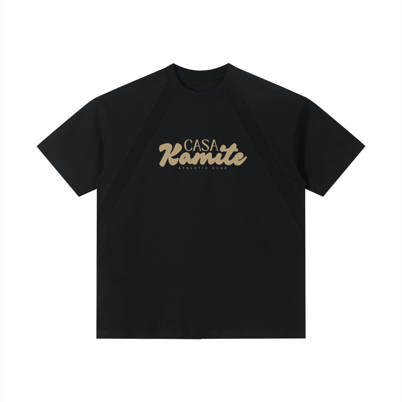 T-shirt de sport unisexe noir