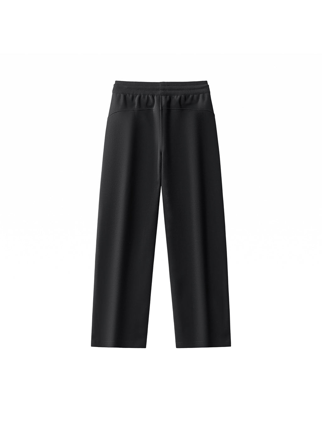 Pantalon de survêtement à cordon de serrage et coupe droite